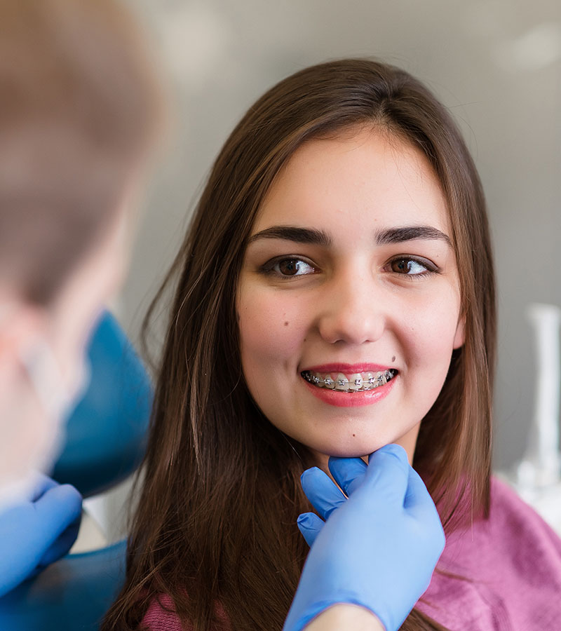 Patient receiving Emface treatment in Deerfield Beach, FL