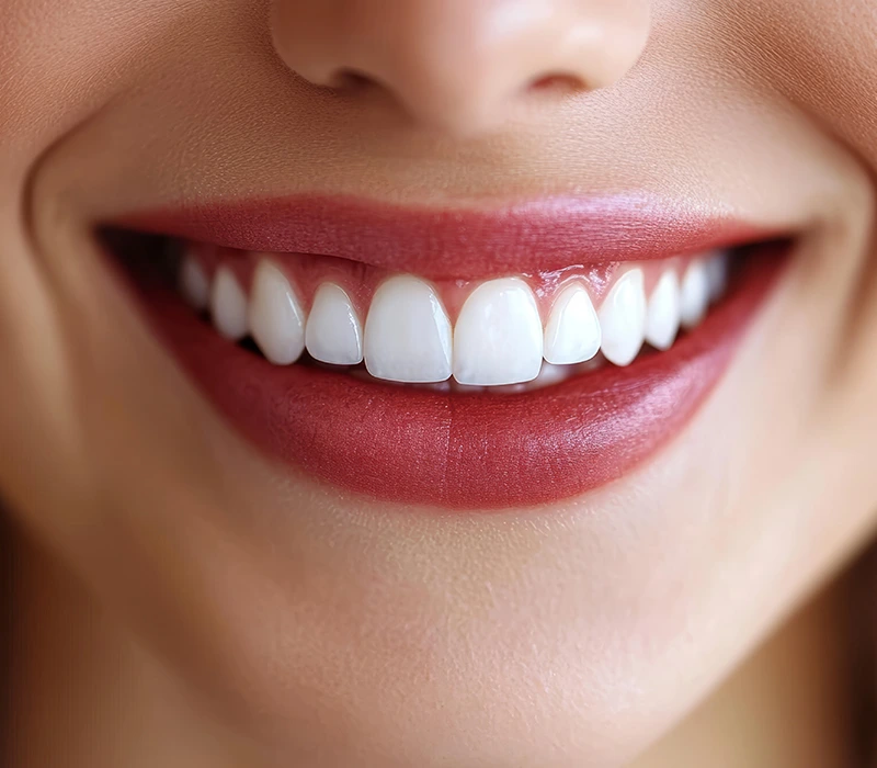 Patient receiving professional teeth whitening treatment in Deerfield Beach dental office